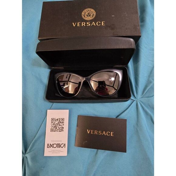 Versace Navy Medusa 4348 Sunglasses - Picture 5 of 8